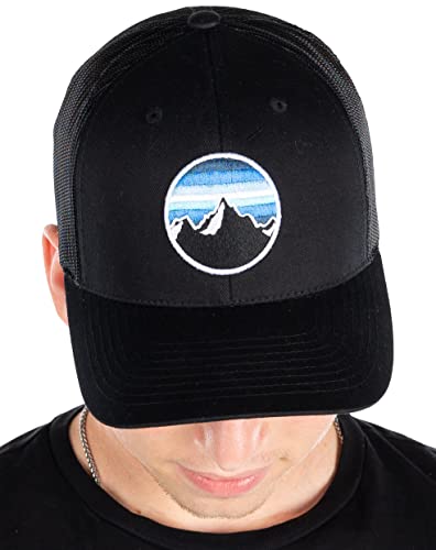 Mountain Patch Trucker Hat by Funky Junque