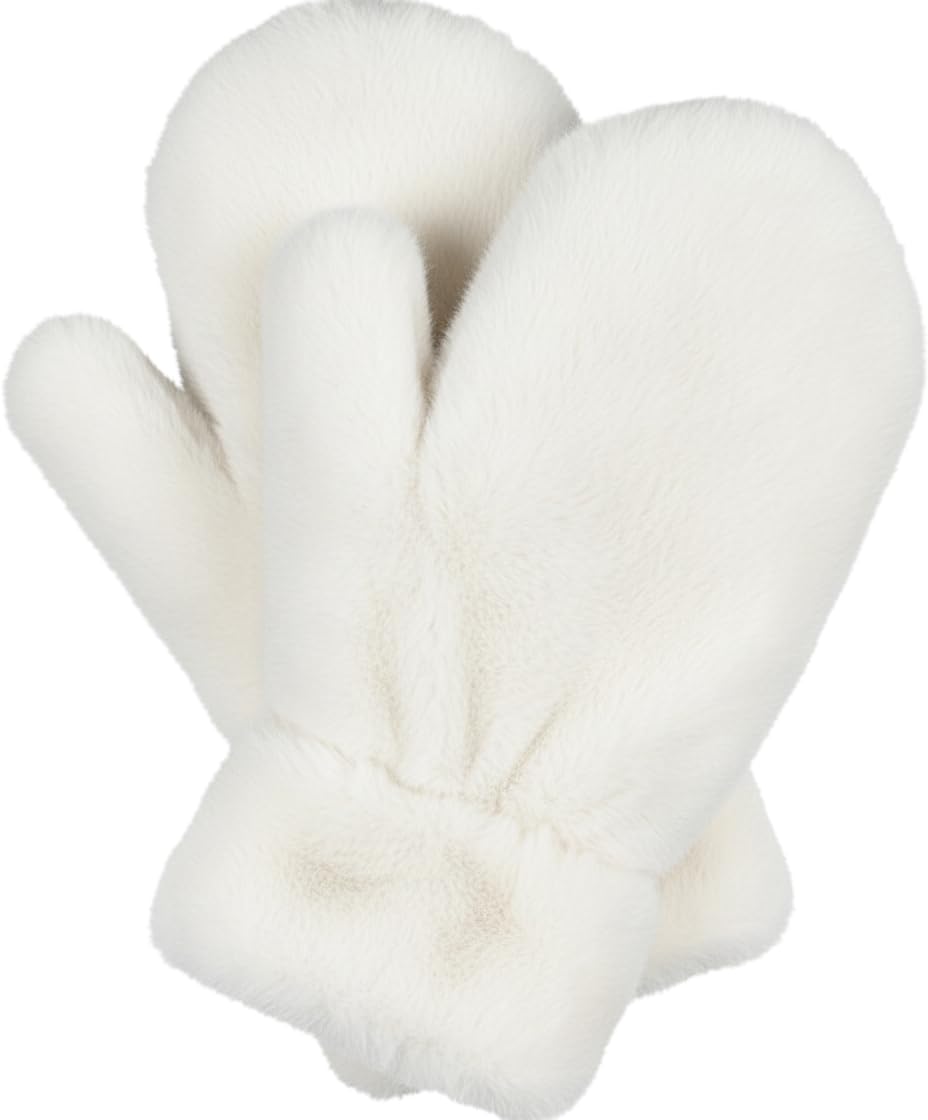Fuzzy Faux Fur Mittens