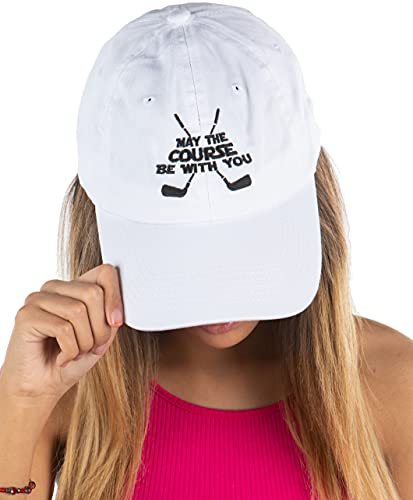 Golf Themed Dad Hat by Funky Junque
