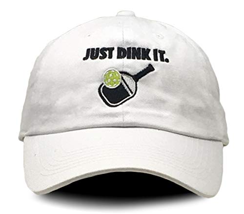 Pickleball Themed Dad Hat by Funky Junque