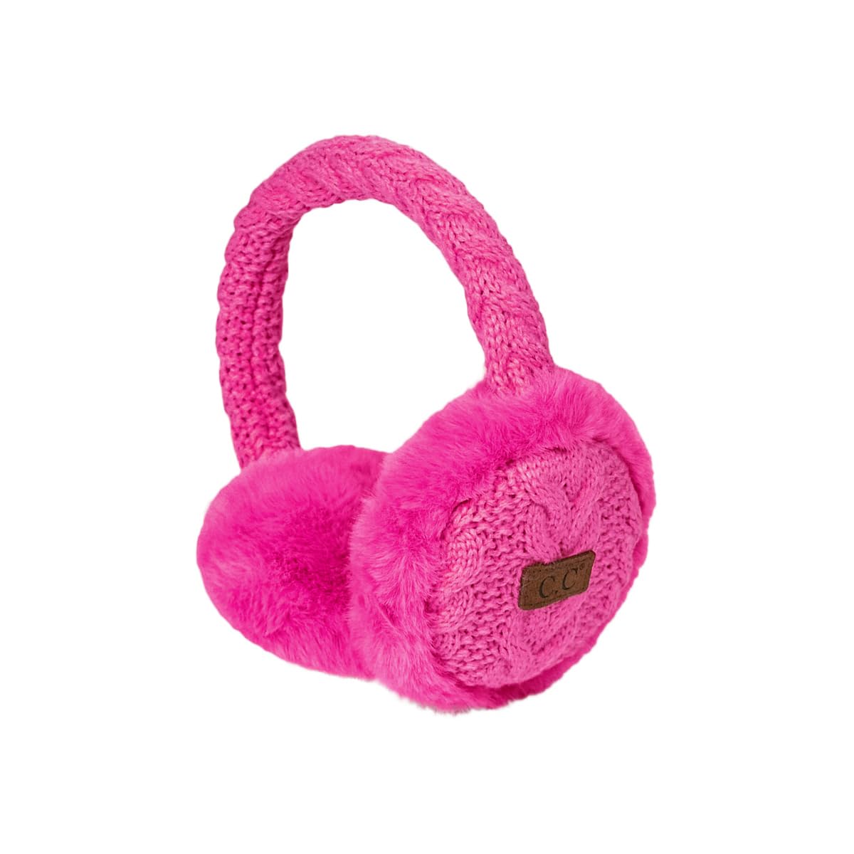 Fuzzy Adjustable Ear Muffs by Funky Junque