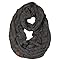 Confetti Knit Infinity Scarf by Funky Junque