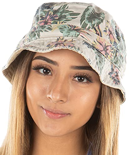 Reversible Floral Bucket Hat by Funky Junque