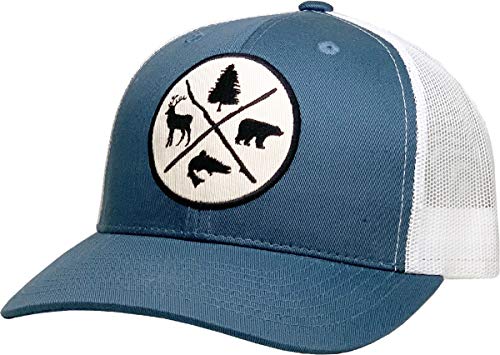 Mountain Patch Trucker Hat by Funky Junque