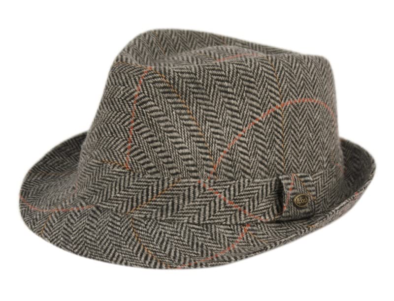 Short Brim Wool Fedora by Funky Junque