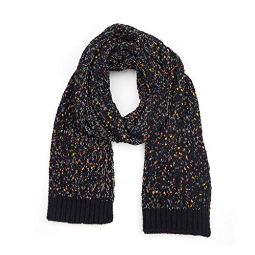 Chenille Confetti Winter Scarf by Funky Junque