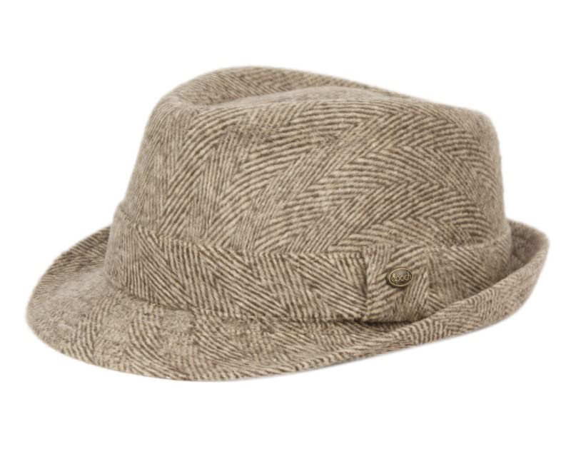 Short Brim Wool Fedora by Funky Junque