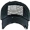 American Flag Distressed Patch Hat by Funky Junque