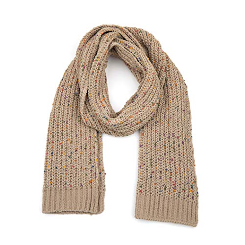 Chenille Confetti Winter Scarf by Funky Junque