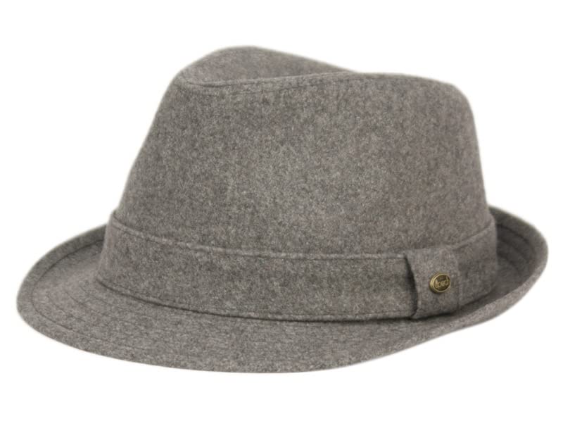 Short Brim Wool Fedora by Funky Junque