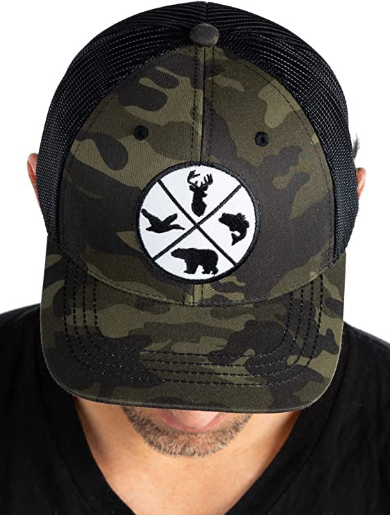 Outdoors Mesh Trucker Hat by Funky Junque