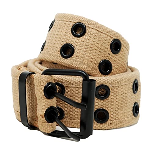 Double Pronged Grommets Belt by Funky Junque