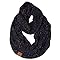 Confetti Knit Infinity Scarf by Funky Junque