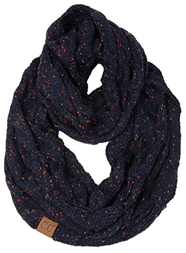 Confetti Knit Infinity Scarf by Funky Junque