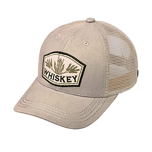 Bourbon & Whiskey Mesh Trucker Hat by Funky Junque