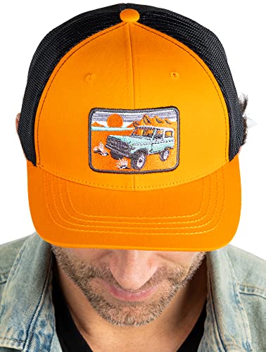 Four Wheeler Mesh Trucker Hat by Funky Junque