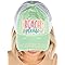 Beach Please Distressed Patch Hat by Funky Junque