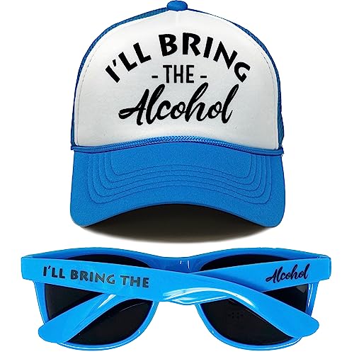 Foam Trucker & Sunglasses Bundle - I'll Bring The Party Pack by Funky Junque