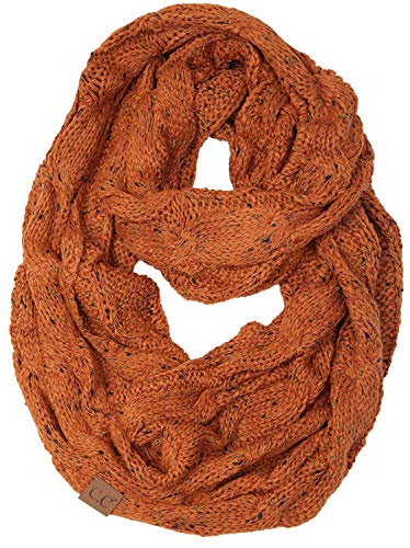 Confetti Knit Infinity Scarf by Funky Junque