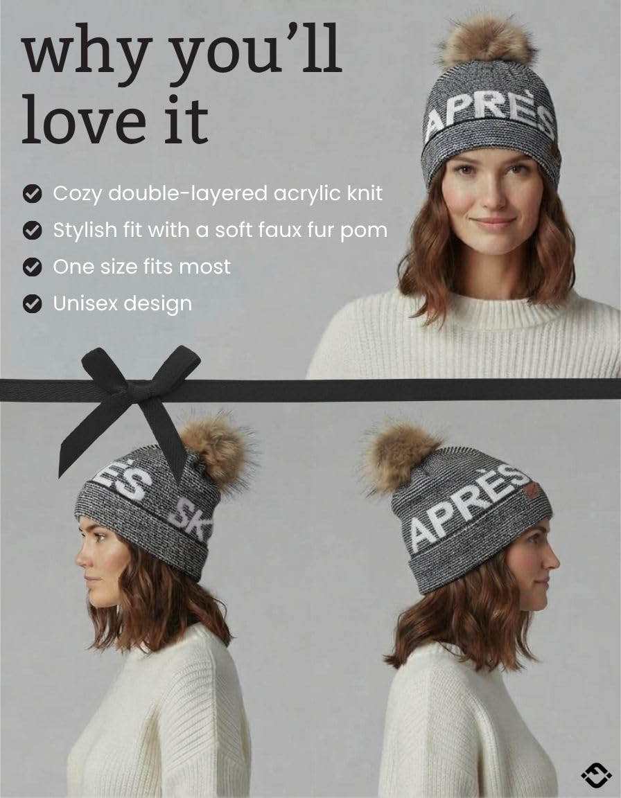 Après Ski Pom Pom Beanie