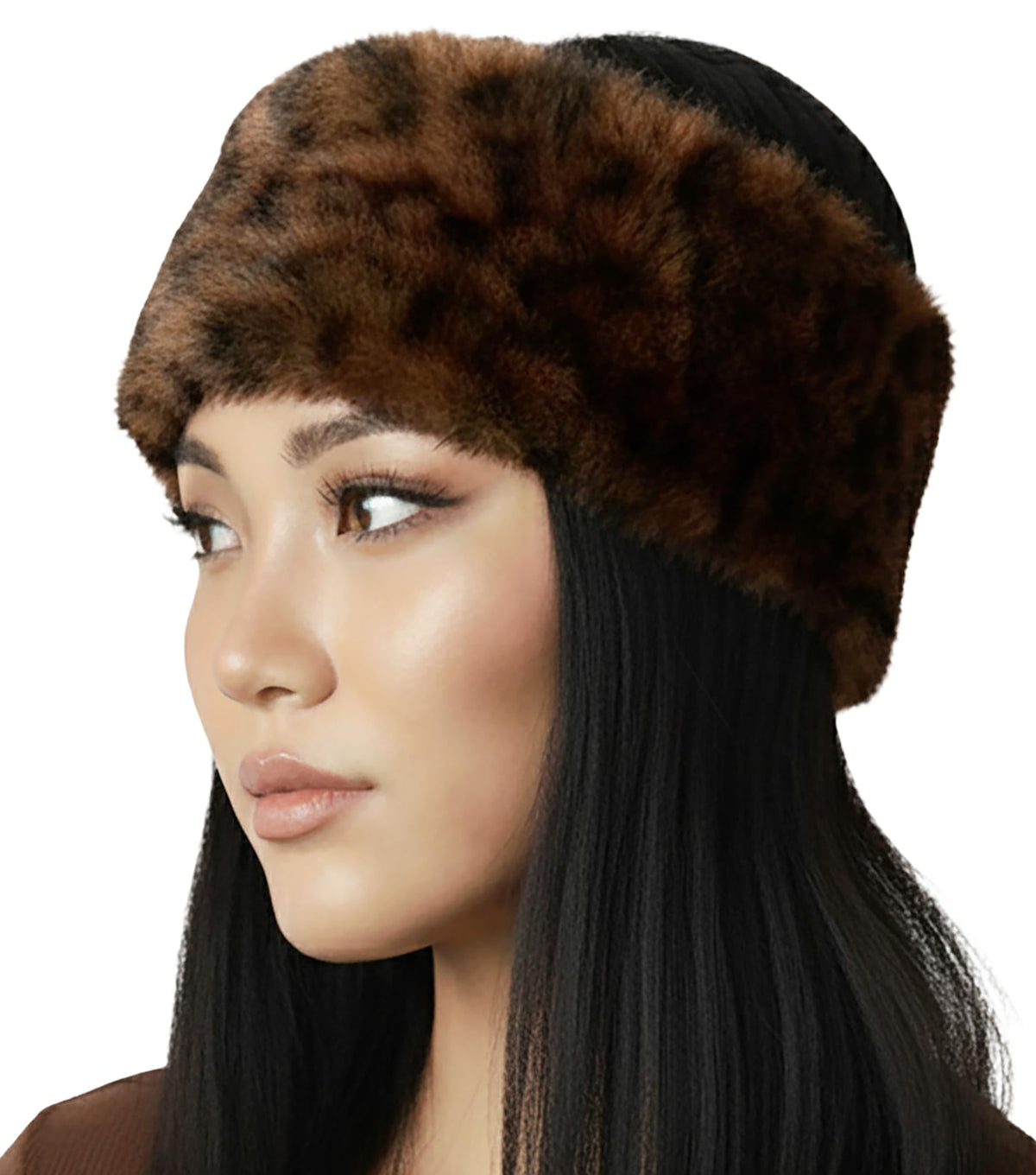 Fuzzy Faux Fur Ear Warmer Headband