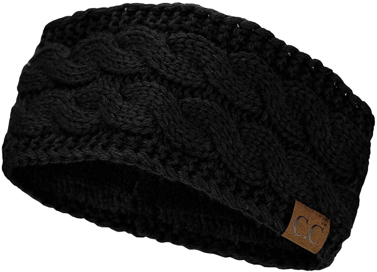 Cable Knit Winter Headband