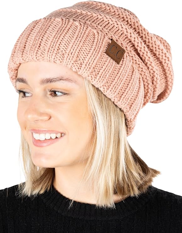 Solids Oversized Slouchy Beanie by Funky Junque