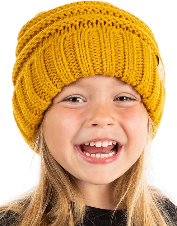 Kids Oversized Slouchy Beanies