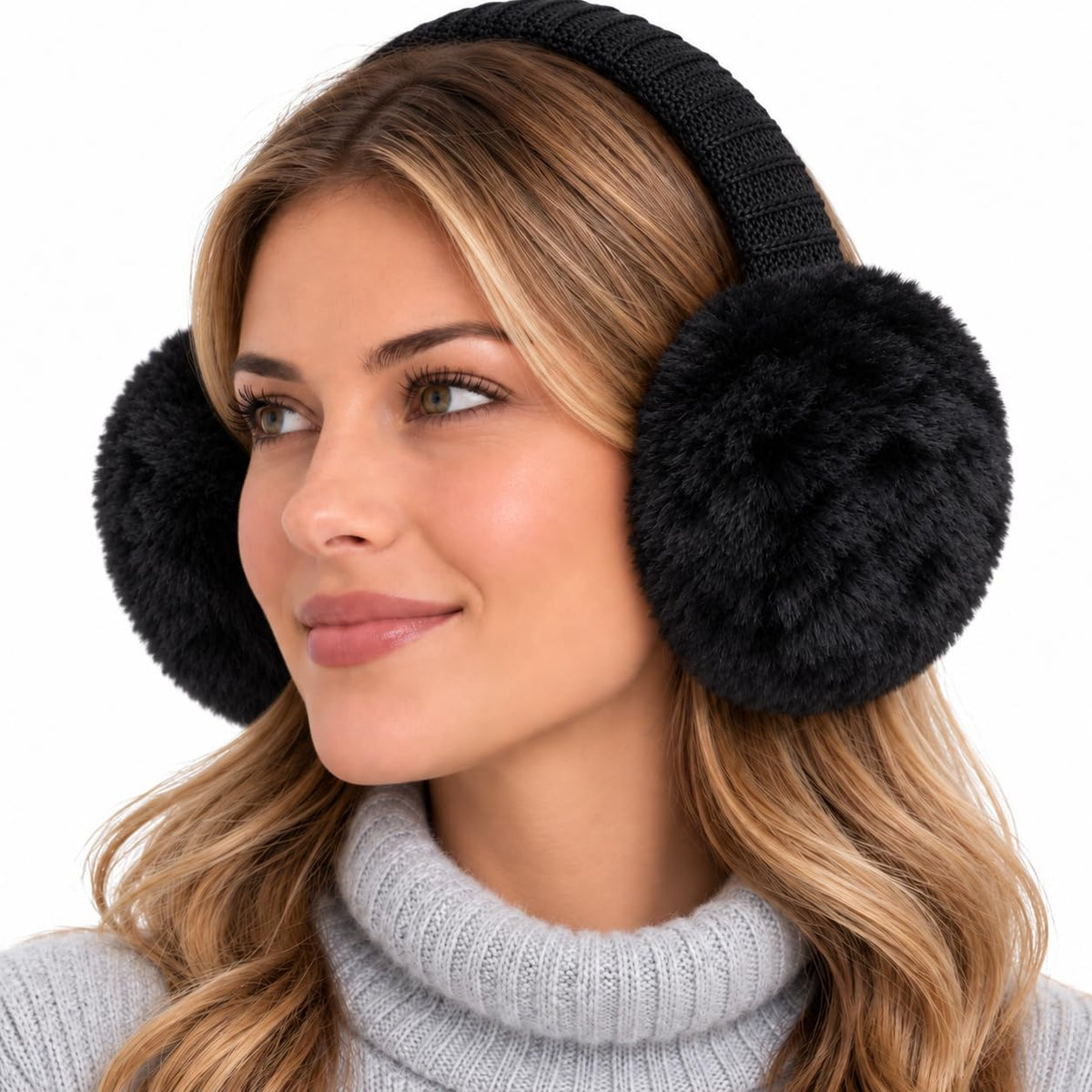 Faux Fur Ear Muffs - Winter Ear Warmers