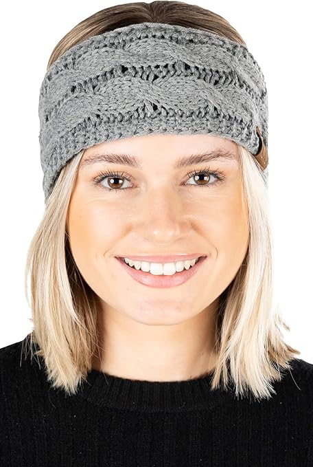 Funky Junque Women's Cable Knit Headbands