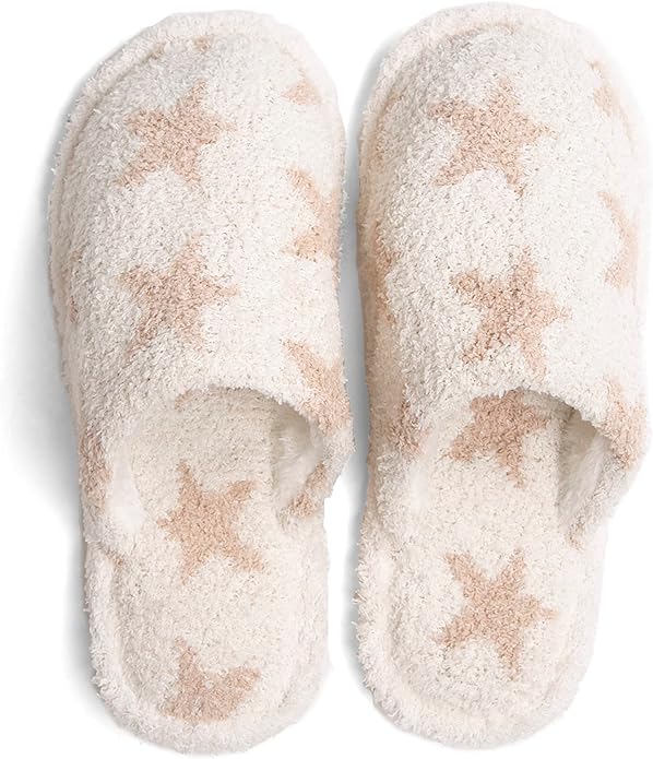 Plush Closed Toe Slippers by Funky Junque