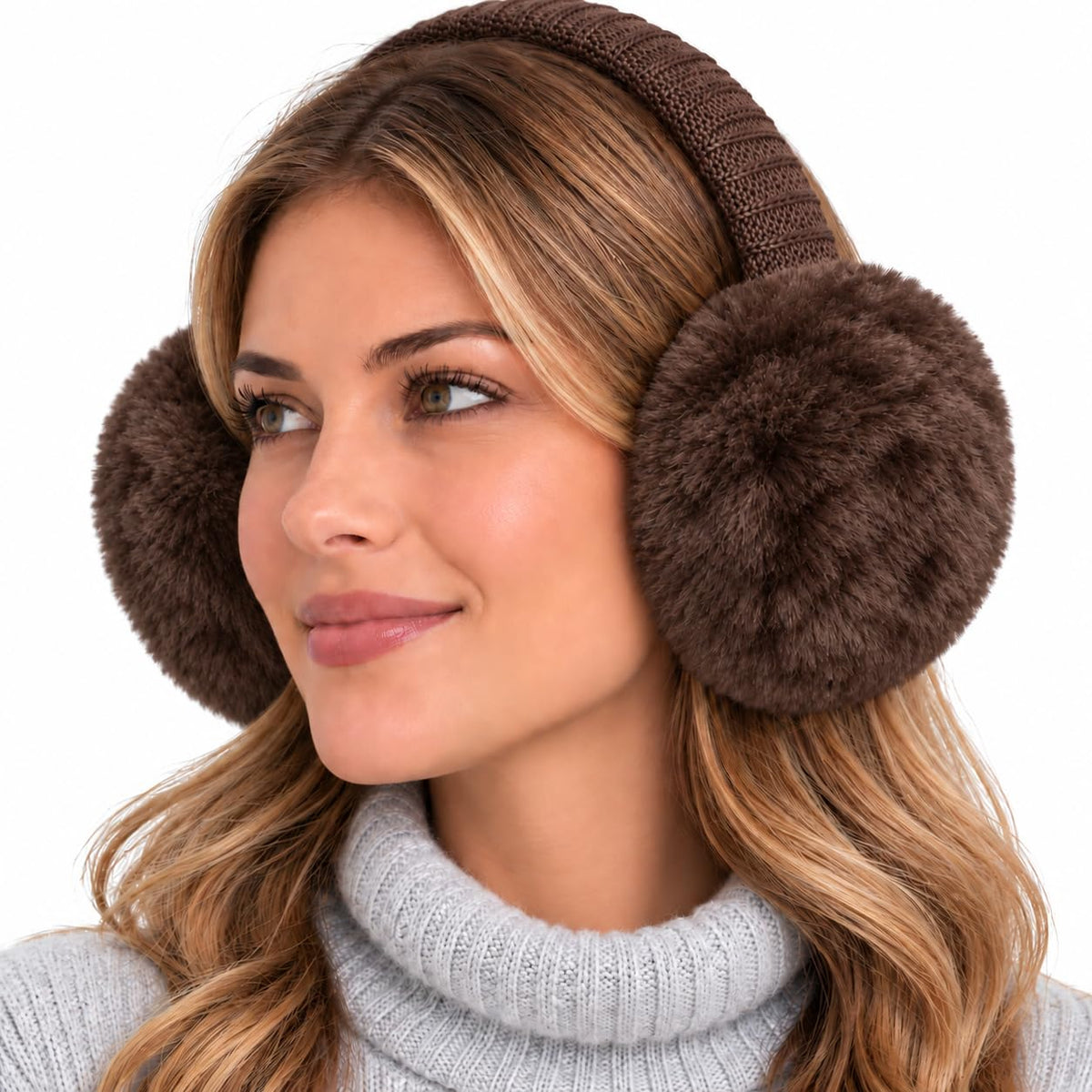 Faux Fur Ear Muffs - Winter Ear Warmers
