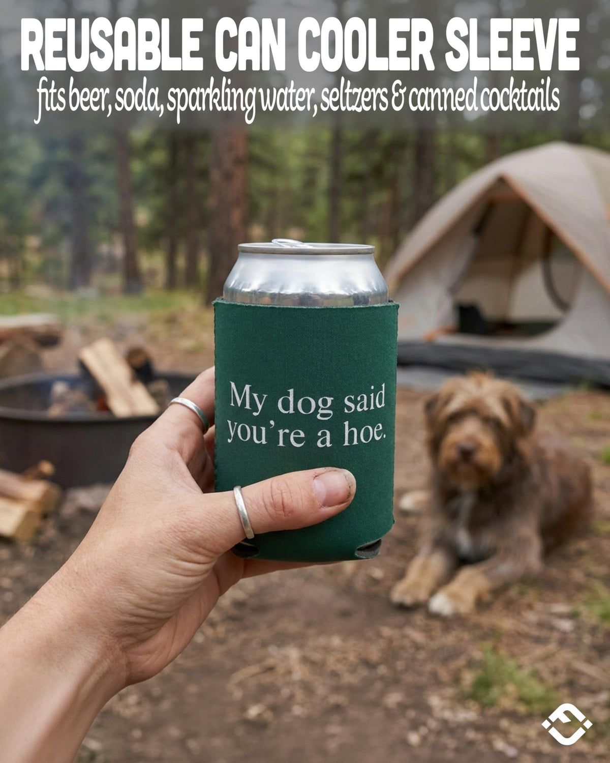 Can Cooler Sleeve 12 oz - Sayings