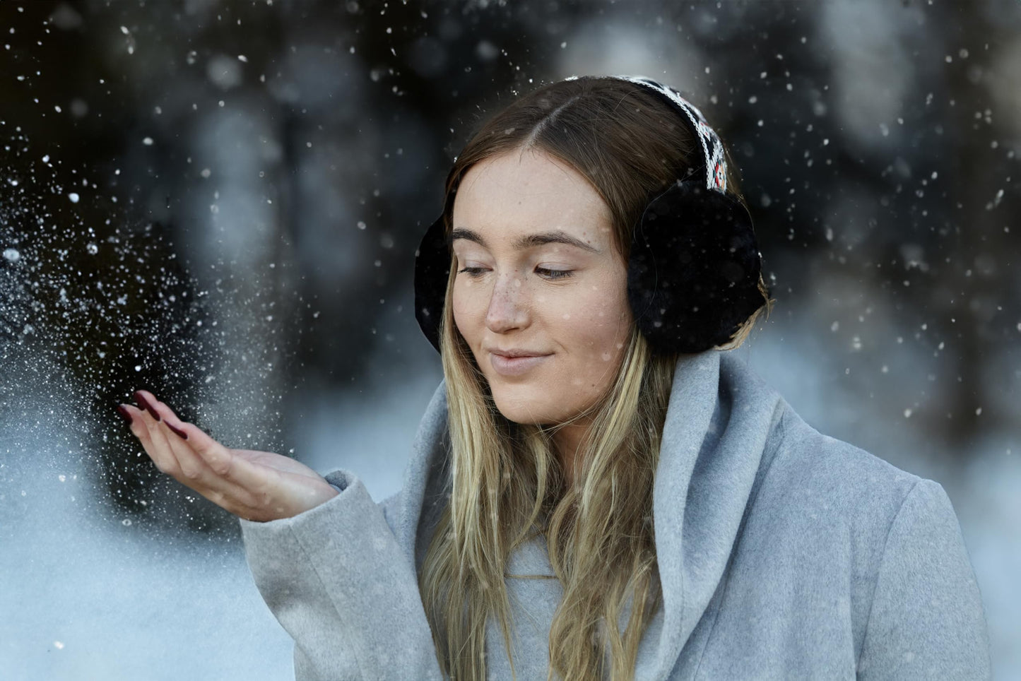 Fuzzy Adjustable Ear Muffs by Funky Junque