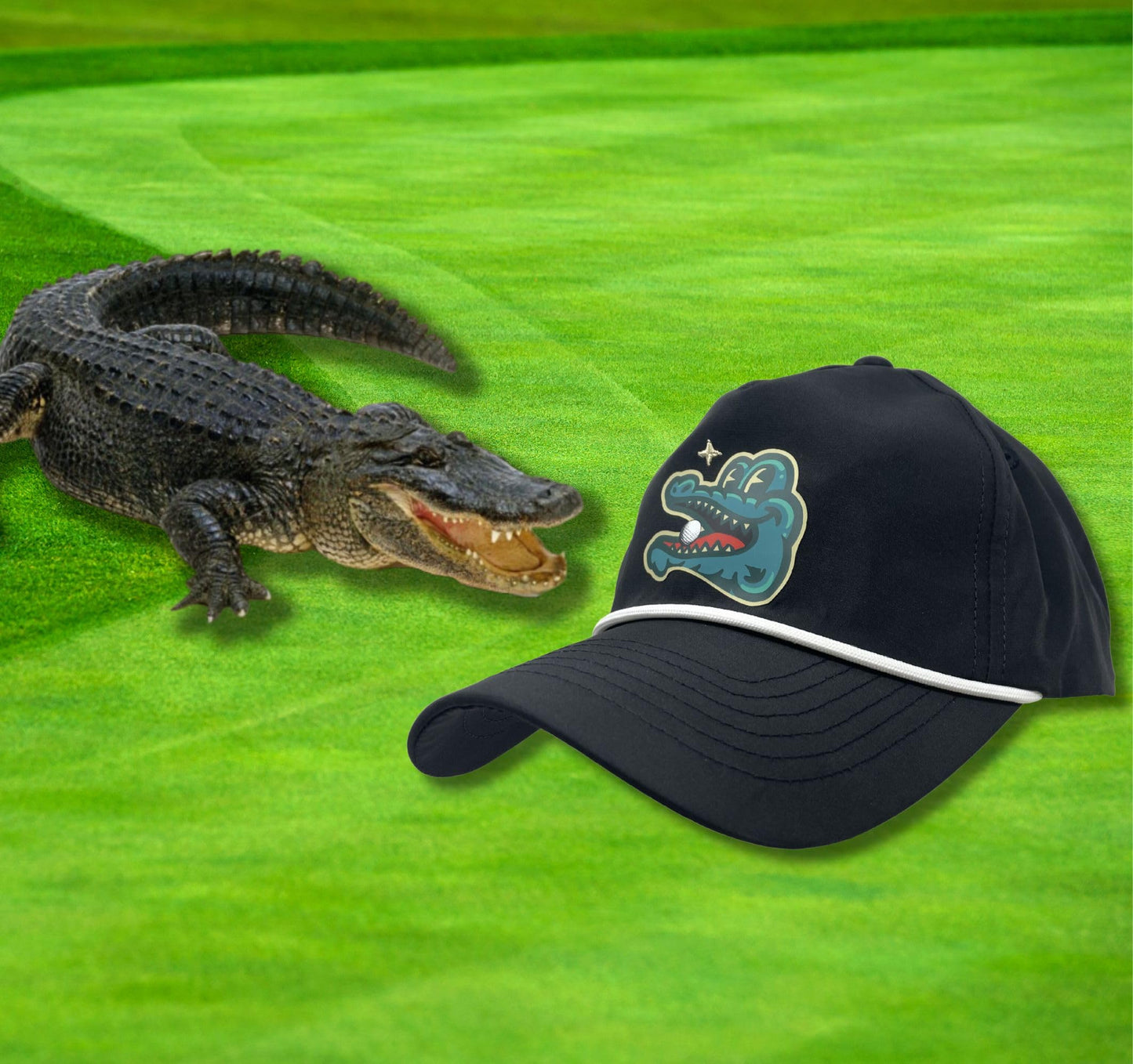 Retro Rope Golf Hats by Funky Junque
