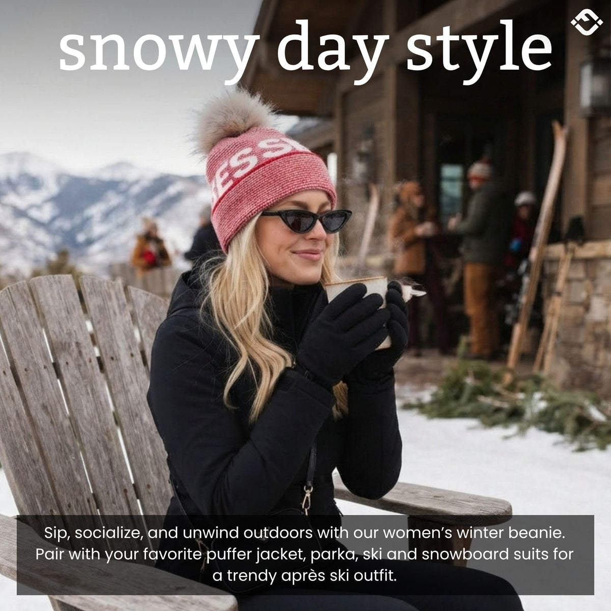 Après Ski Pom Pom Beanie