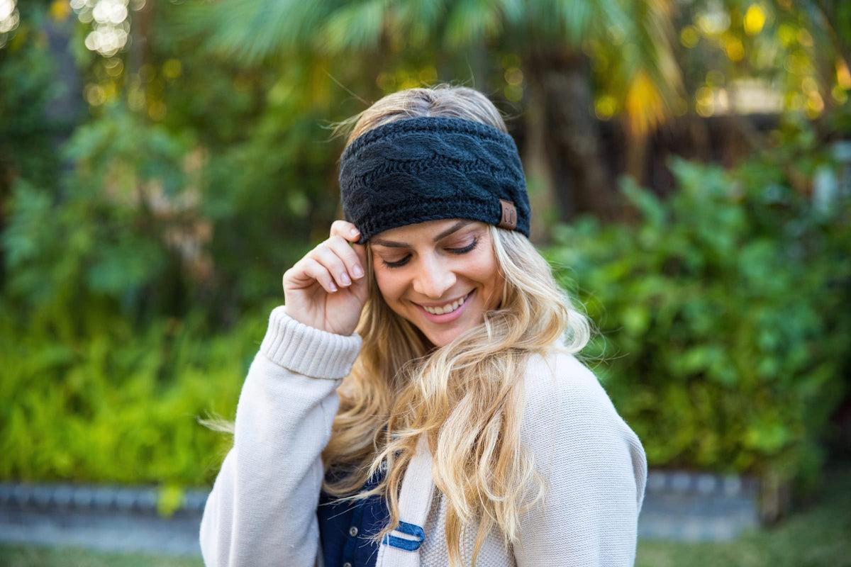 Cable Knit Winter Headband