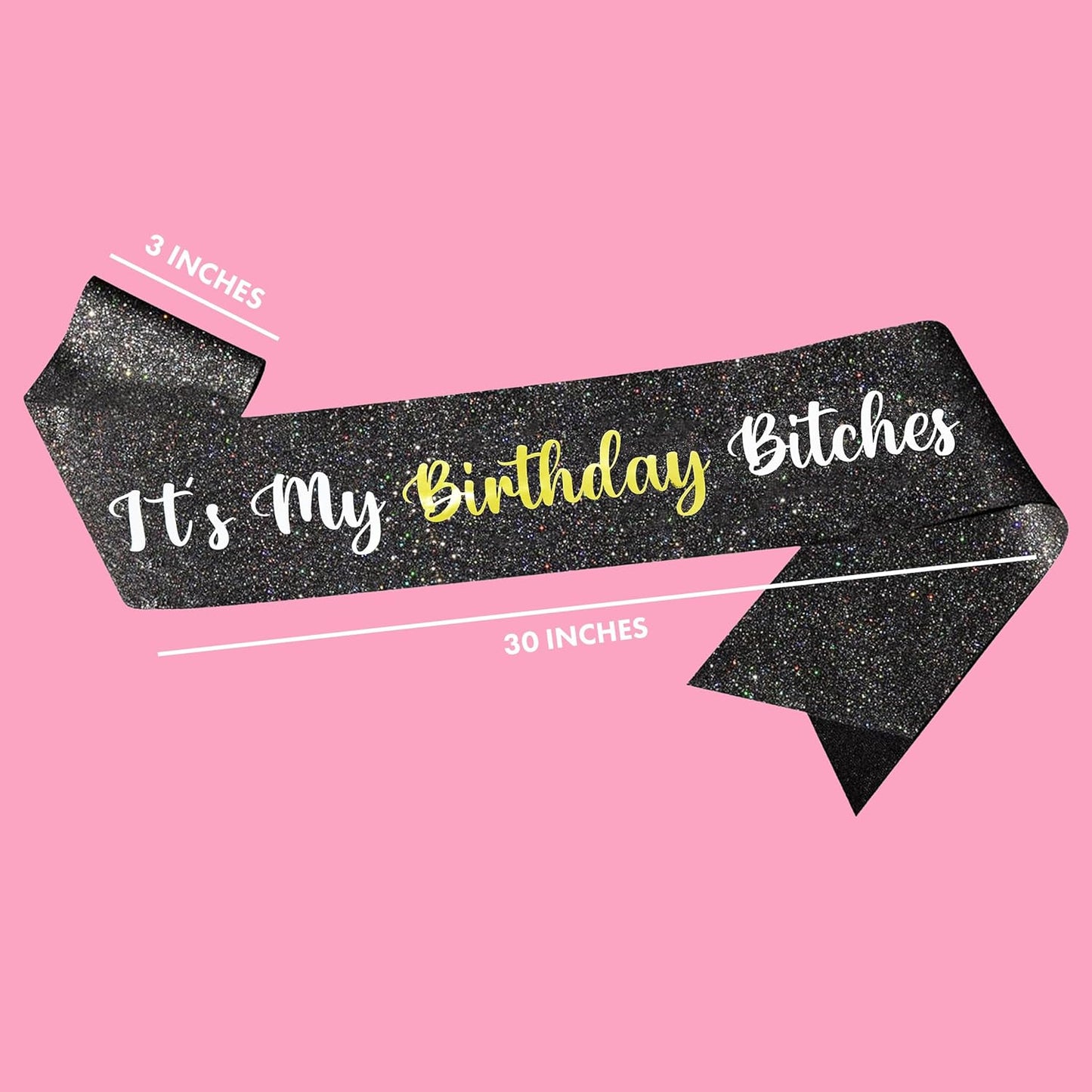 Birthday Party Celebration Sash by Funky Junque