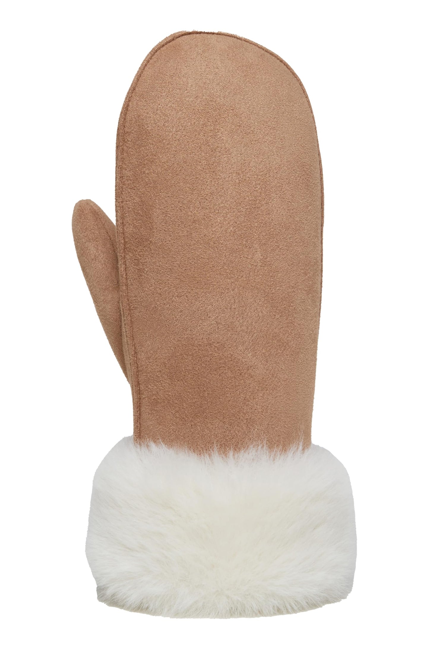 Faux Suede Mittens