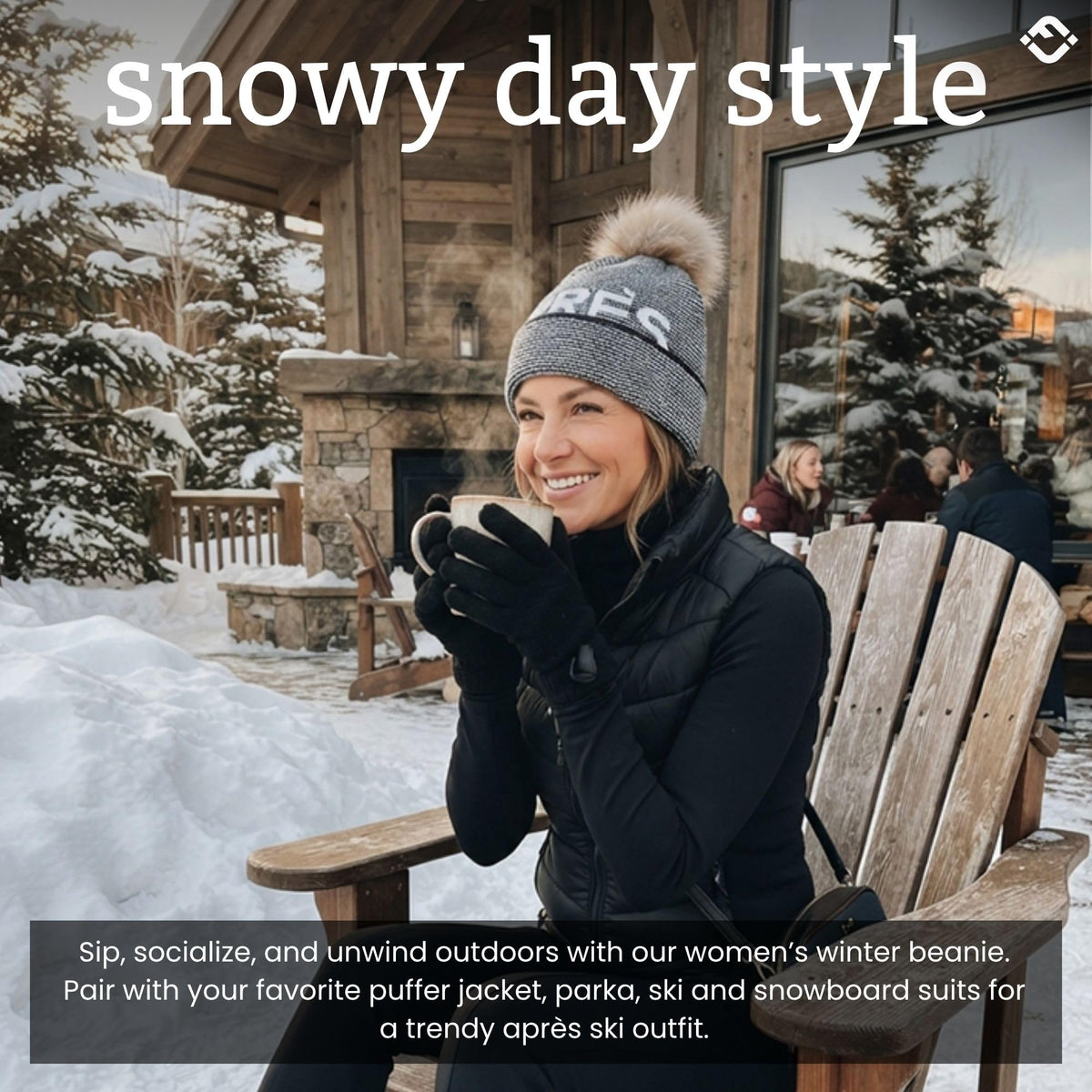 Après Ski Pom Pom Beanie
