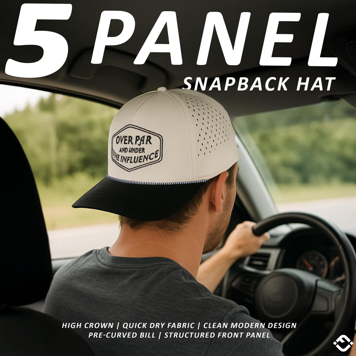 Golf Trucker Snapback Hat - Sayings