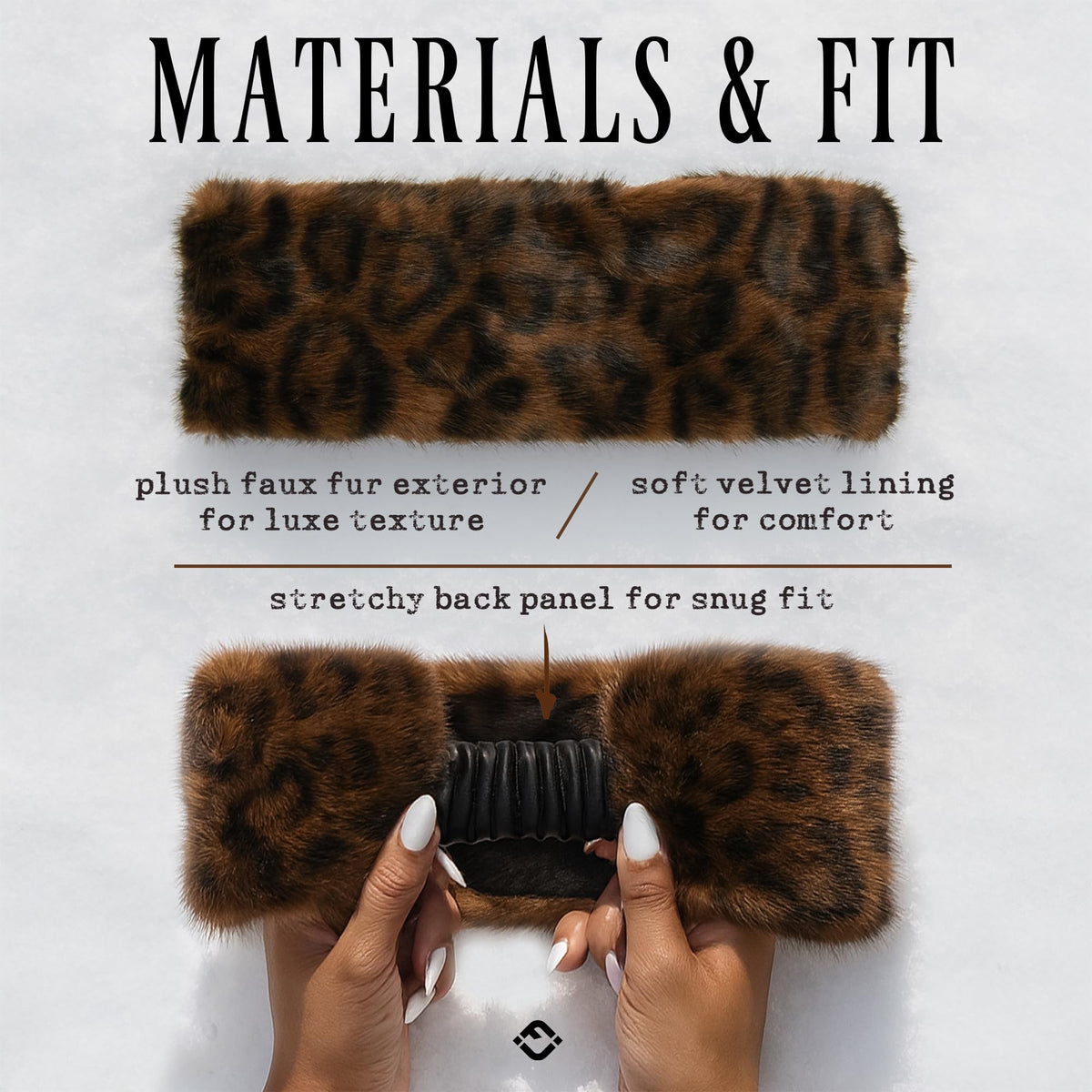 Fuzzy Faux Fur Ear Warmer Headband