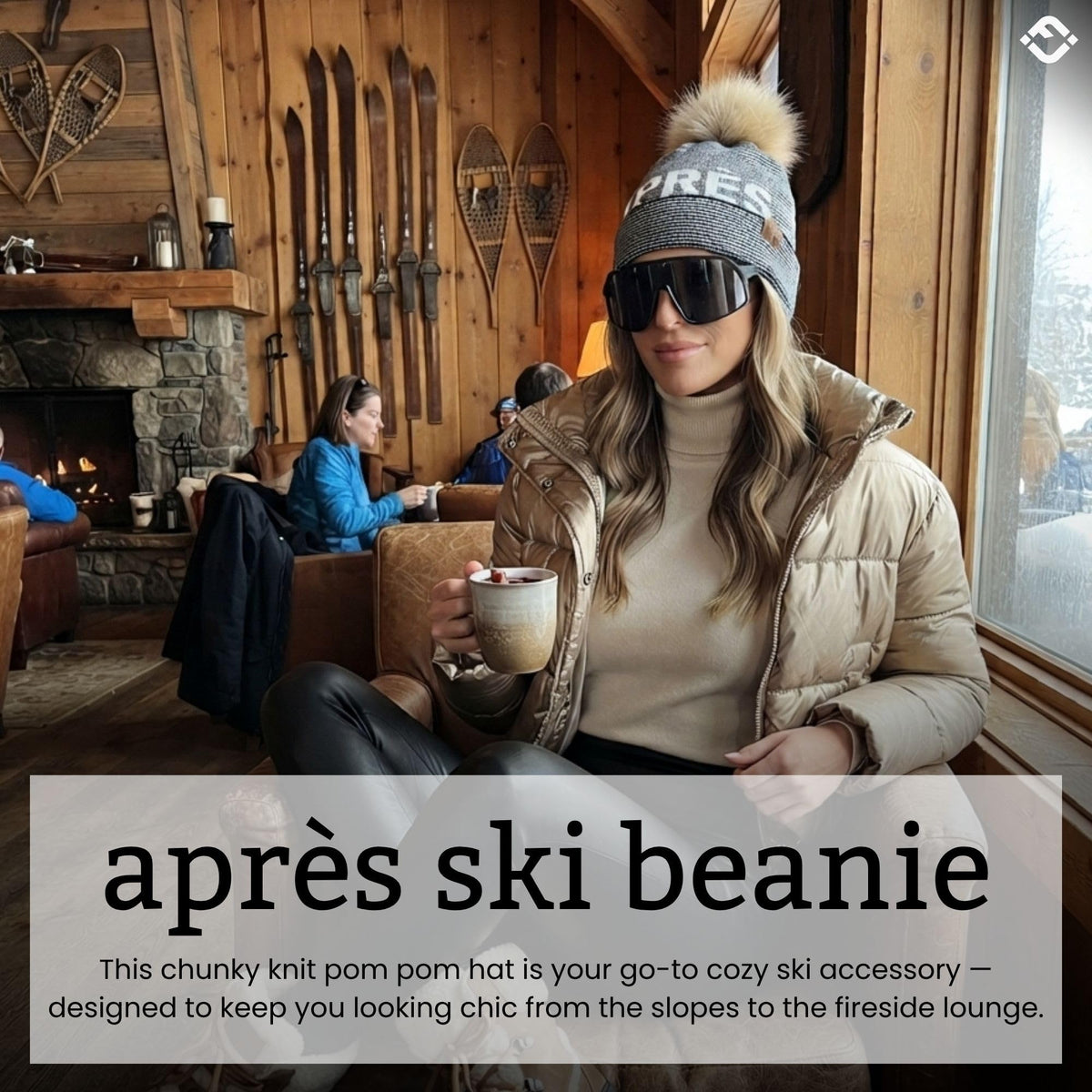 Après Ski Pom Pom Beanie