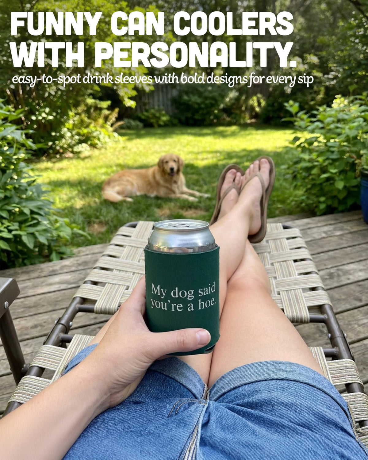 Can Cooler Sleeve 12 oz - Sayings