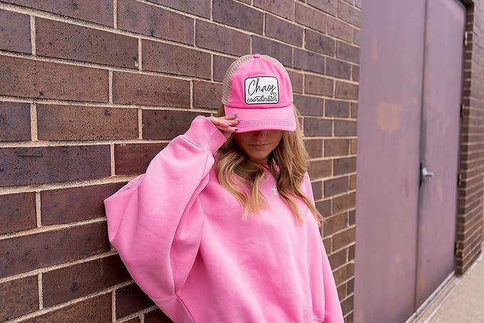 Chaos Coordinator Criss Cross Ponytail Hat by Funky Junque