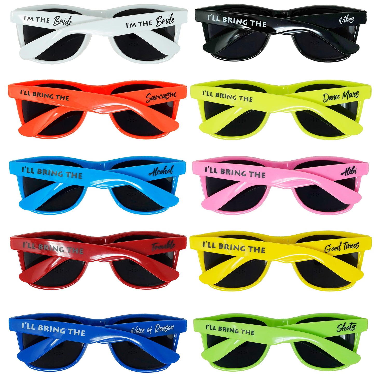 I'll Bring The Party Sunglasses by Funky Junque
