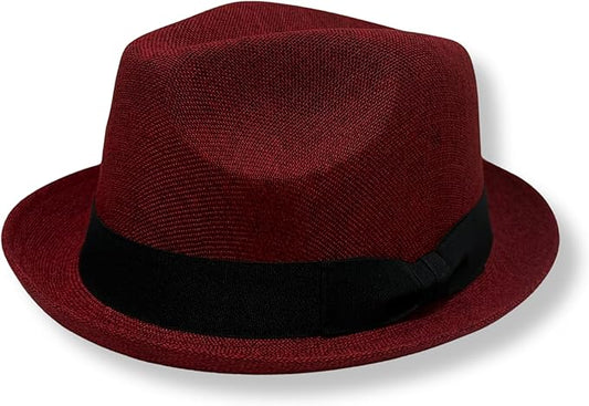 Lightweight Porkpie Fedora Sun Hat
