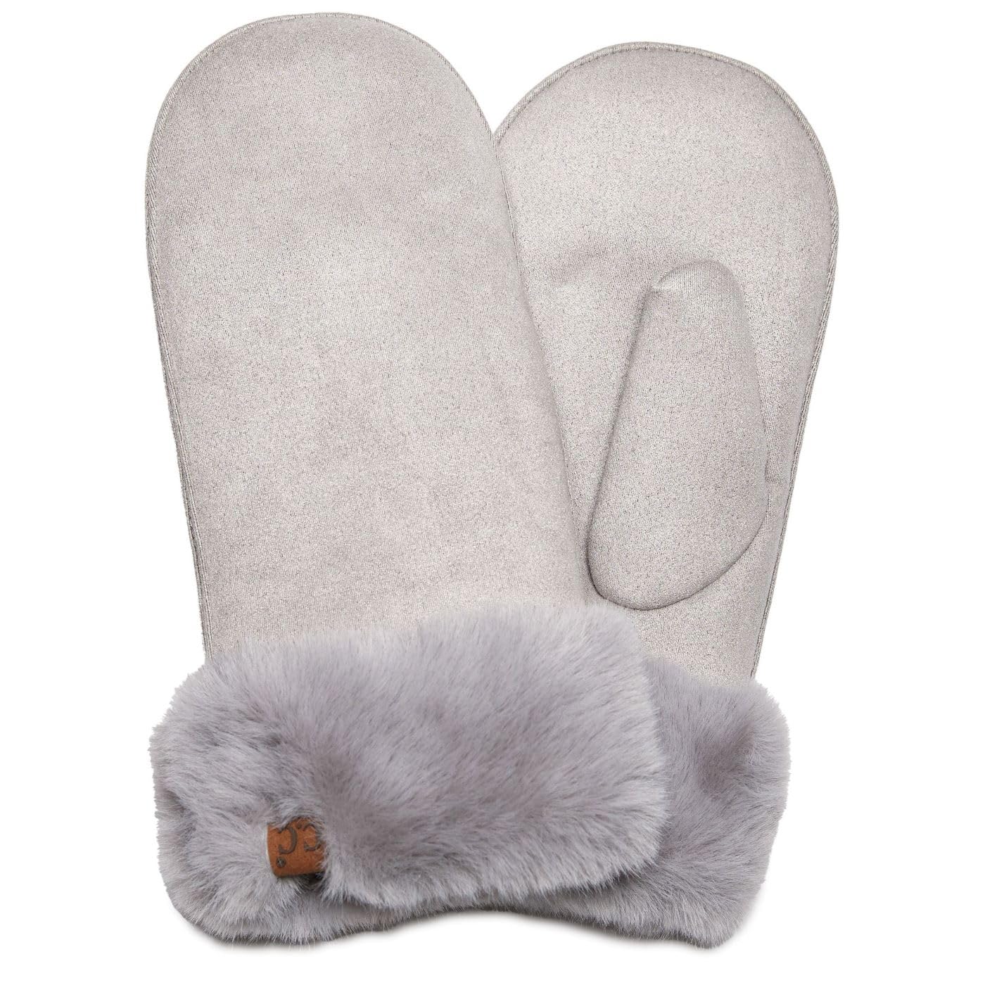 Faux Suede Mittens
