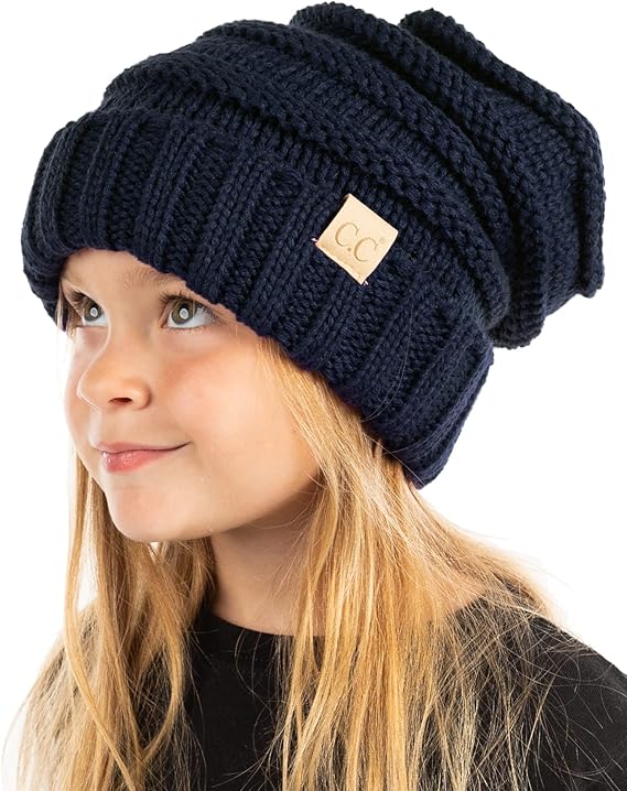 Kids Oversized Slouchy Beanies