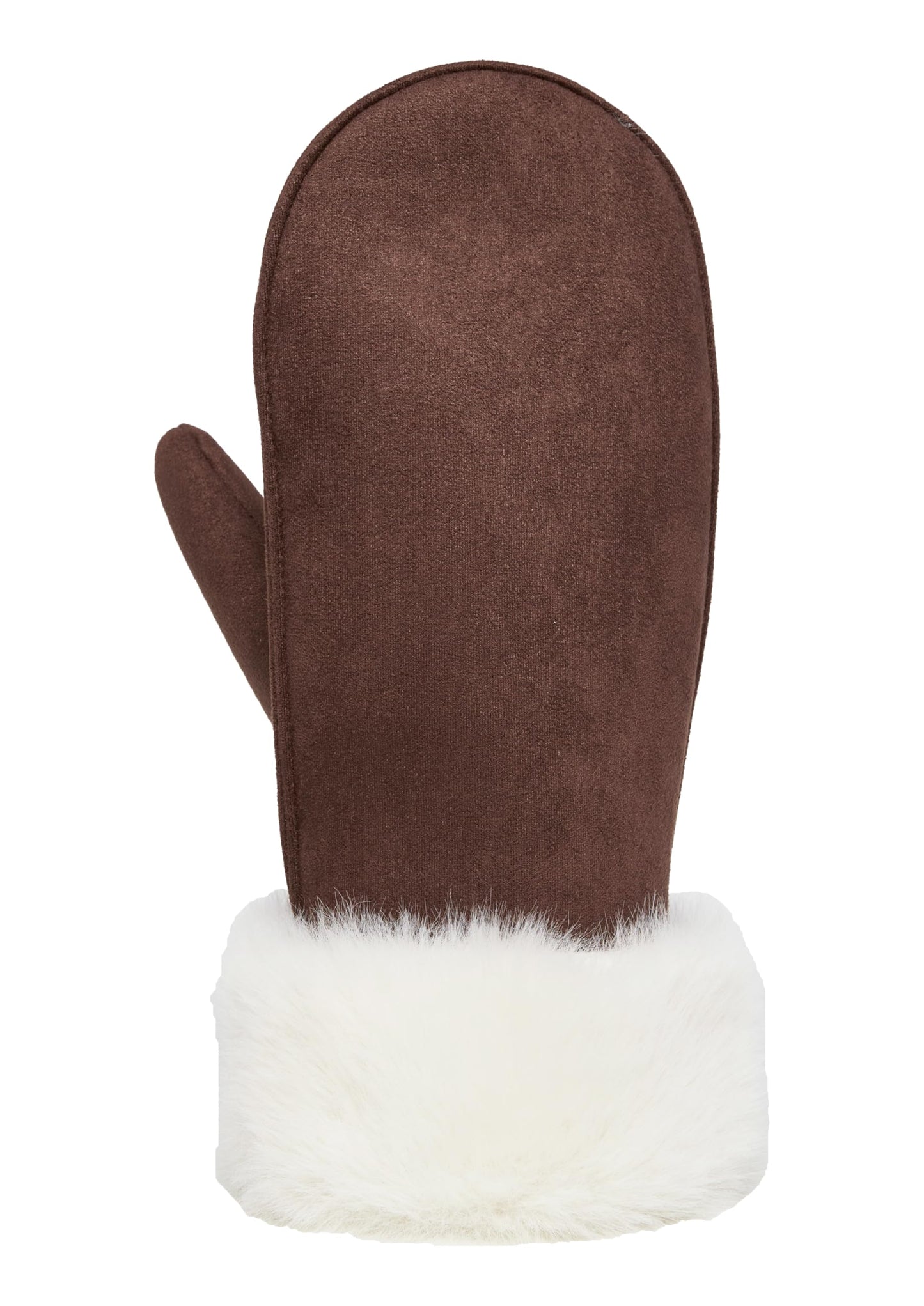 Faux Suede Mittens
